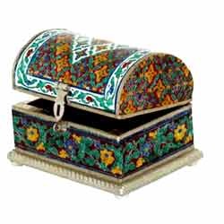 Manufacturers Exporters and Wholesale Suppliers of Silver Jewellery Box Gondal Gujarat